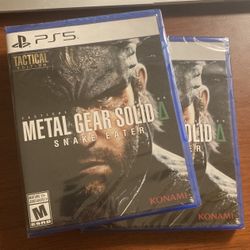 Metal Gear Solid Delta: Snake Eater - Brand New, Sealed and Unopened
