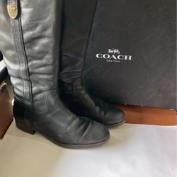 Women’s Coach Boots Size 11 For Sale $100.00