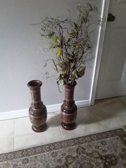 Floreros De Madera Muy  Buenas Condiciones