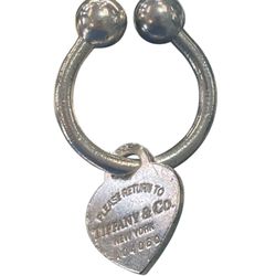 Tiffany & Co. Horseshoe with Tag Heart Charm 