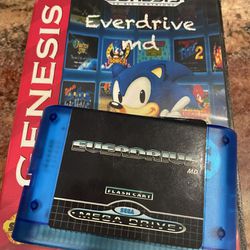Sega Genesis Everdrive (Preloaded With Games)