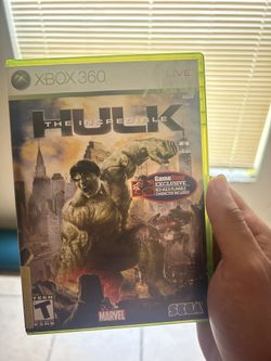 The Incredible Hulk (GameStop exclusive red hulk included) Xbox360