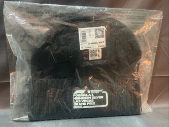 Las Vegas Grand Prix Formula 1 Racing Official Event Black Beanie Hat