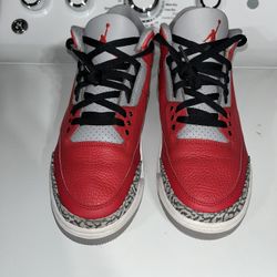 Red Cement Jordan 3s