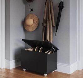 Chest & Storage Trunk for Blankets, Balls, Shoes, Clothes - Entryway Storage Box with Lid