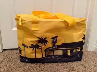 Trader Joe’s yellow cooler tote bag