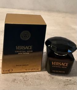 Versace Crystal Noir Eau de Parfum – 5 ml / 0.17 fl. oz. Miniature