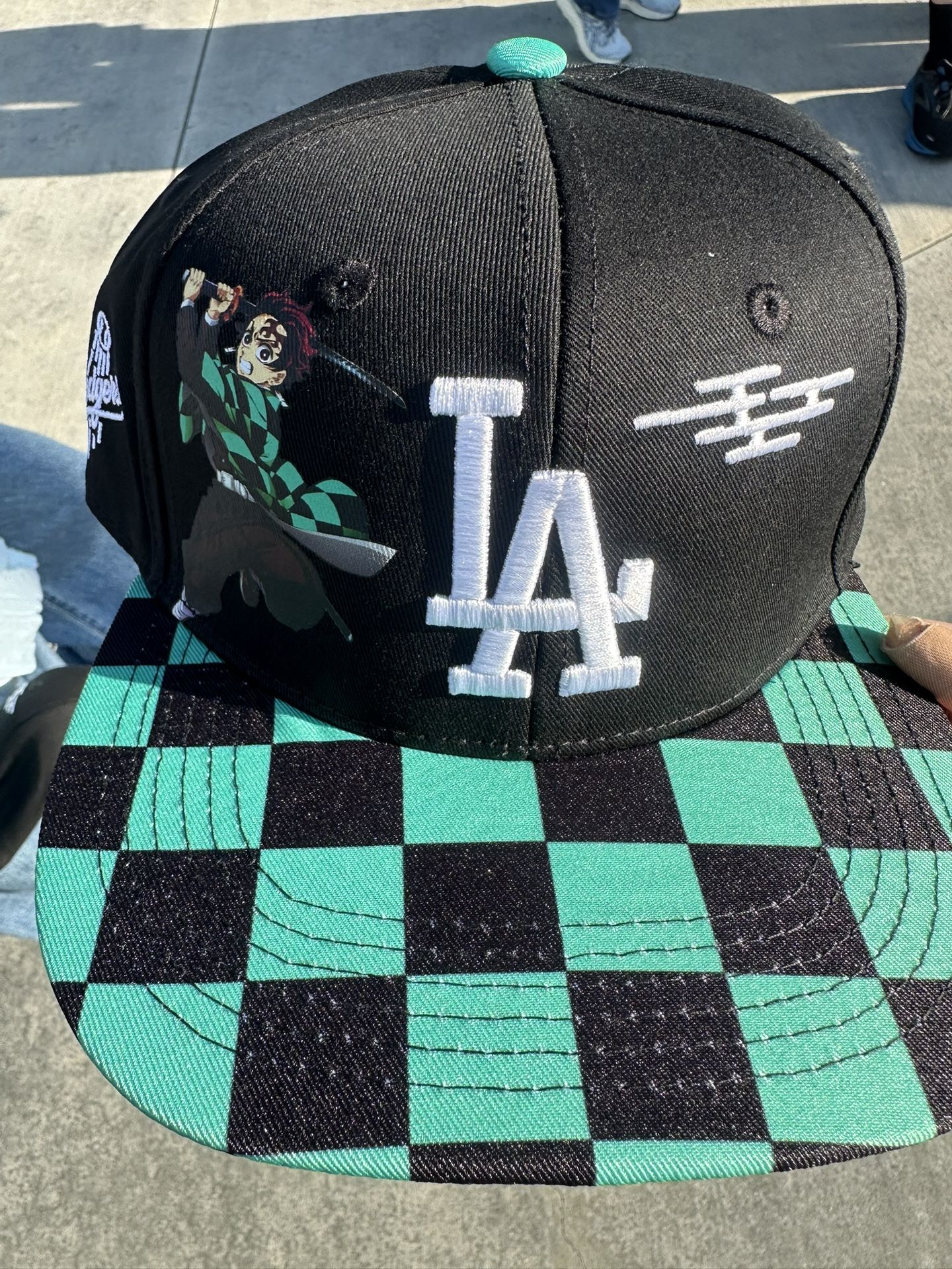 Demon Slayer LA Dodgers キャップ　➕　おまけ付き 🧢⚔️*PRESALE* Demon Slayer X Dodger Collab Hat - Stadium