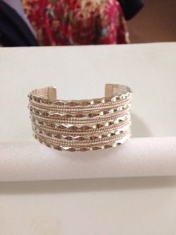 Sterling silver cuff