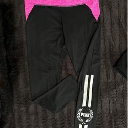 Victoria Secret Pink Yoga Leggings Size Large 