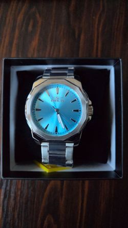 Invicta Watch with Blue Dial