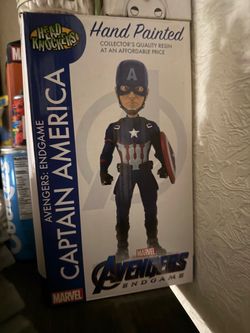 NECA Head Knockers Captain America Avengers Endgame Bobblehead