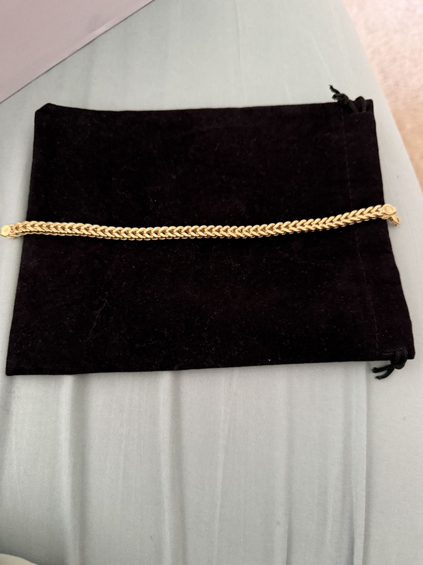 10k Gold Franco Bracelet