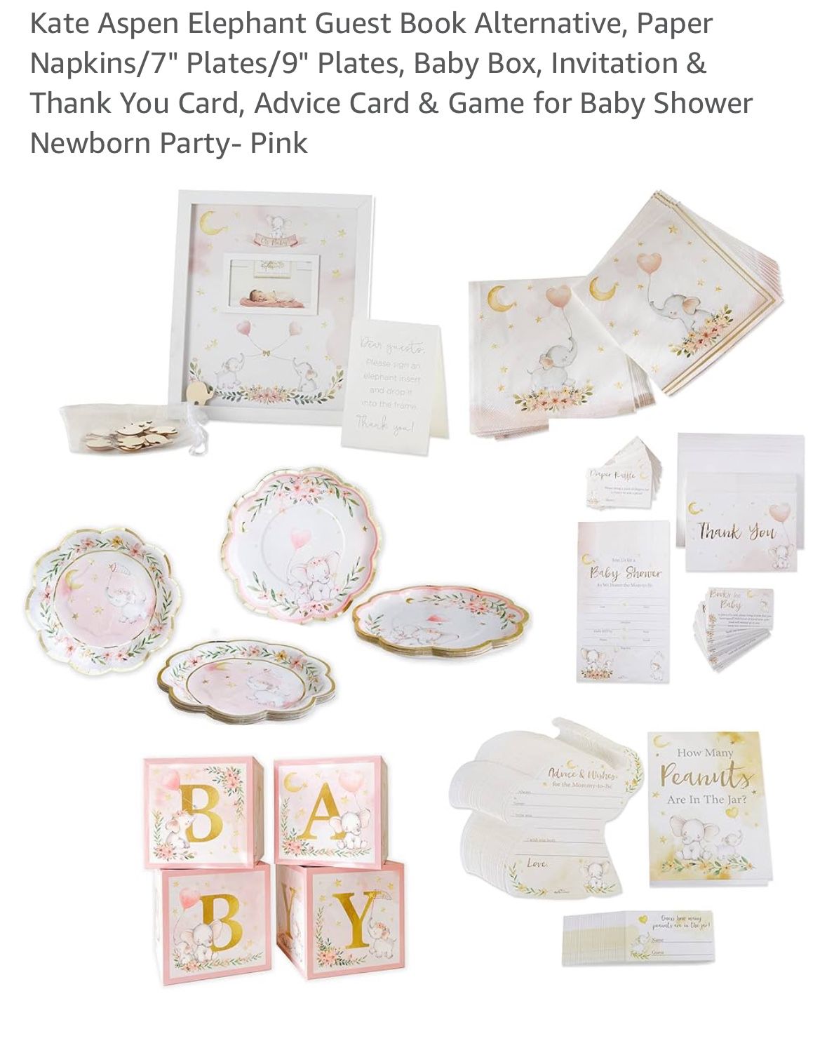 Free - Kate Aspen Baby Shower Decorations