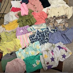 2T Girl Clothes With Fur Jacket