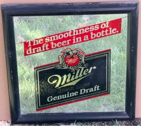 Miller Genuine Draft Mirror