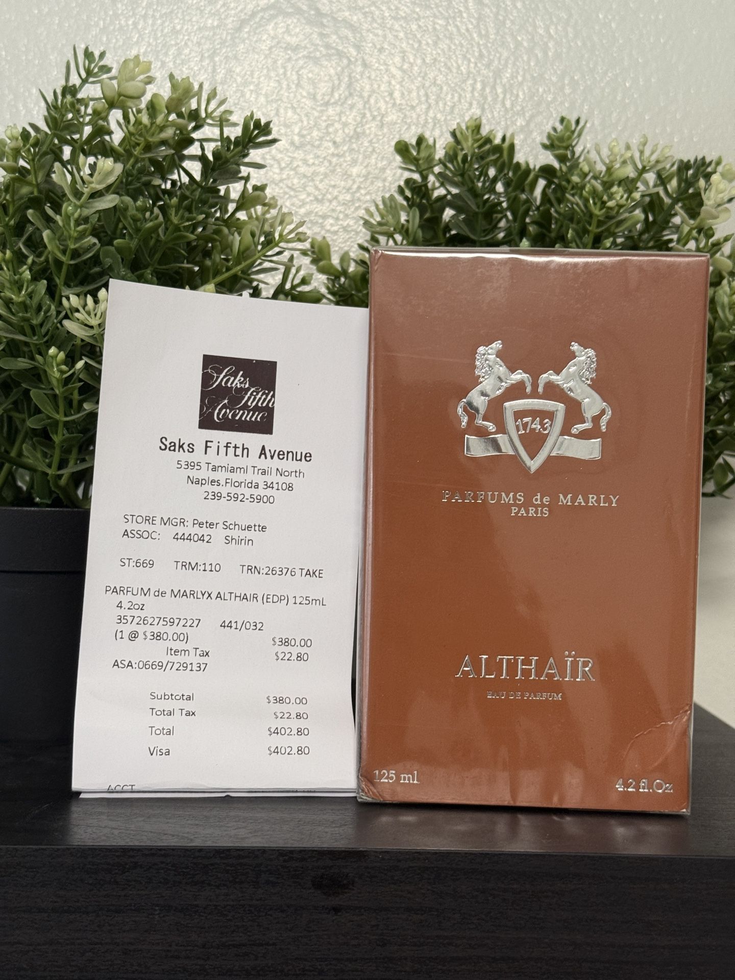 Parfums de Marley Althair eau de parfum 4.2oz(125mL) SEALED*