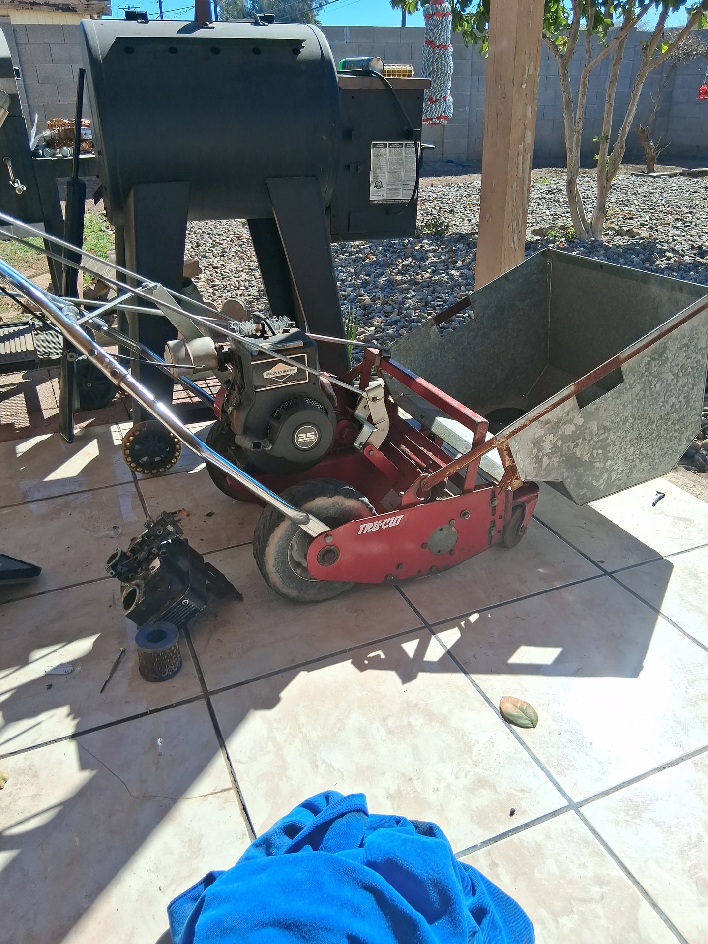 Tiff lawn mower 3.5 tru cut