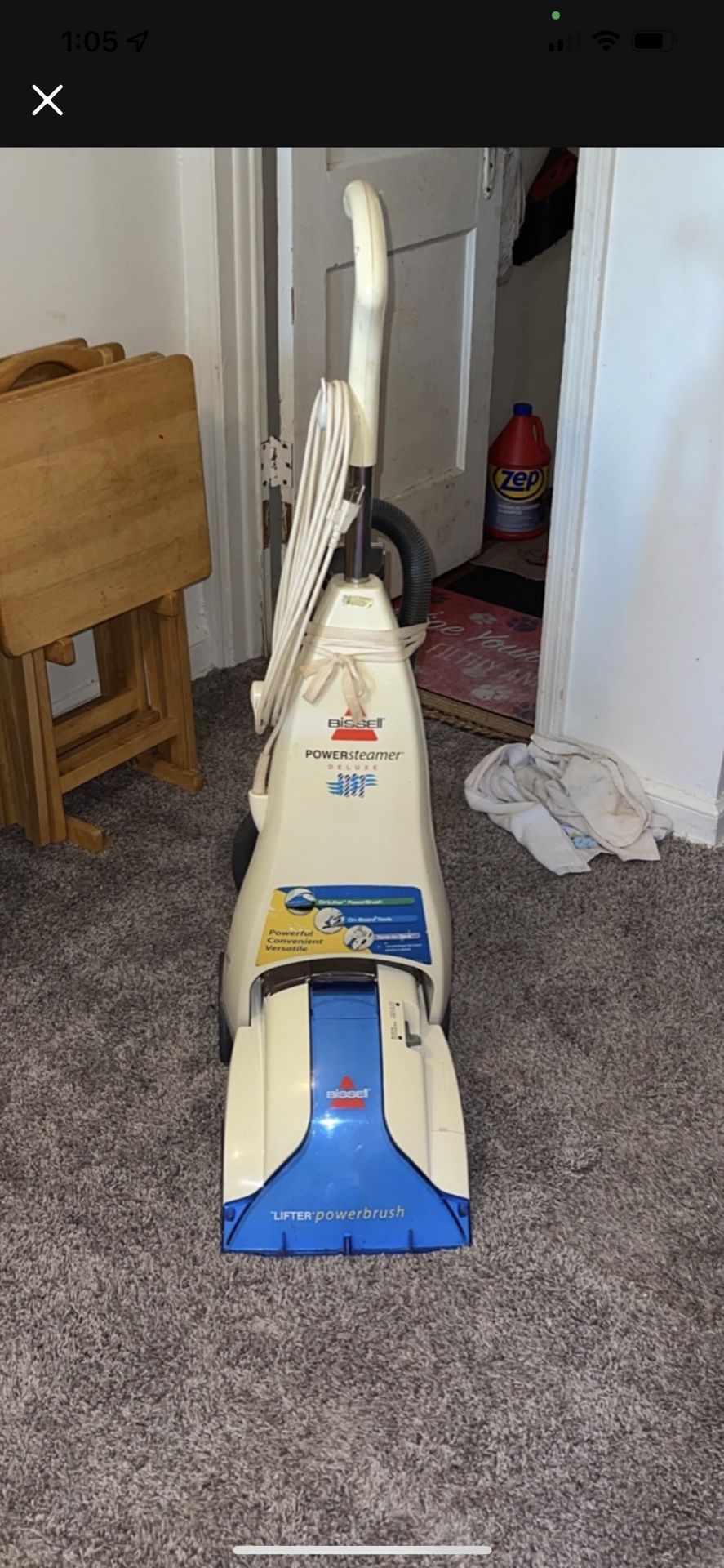Bissel Power Steamer Delux Carpet Shampooer …