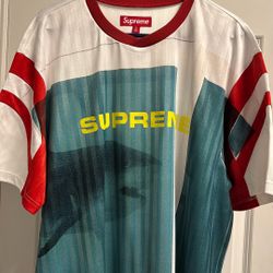 Brand New Supreme Soccer Jersey Damien Hurst 