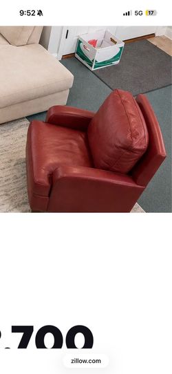 Free Leather Chair - must pick up soon
