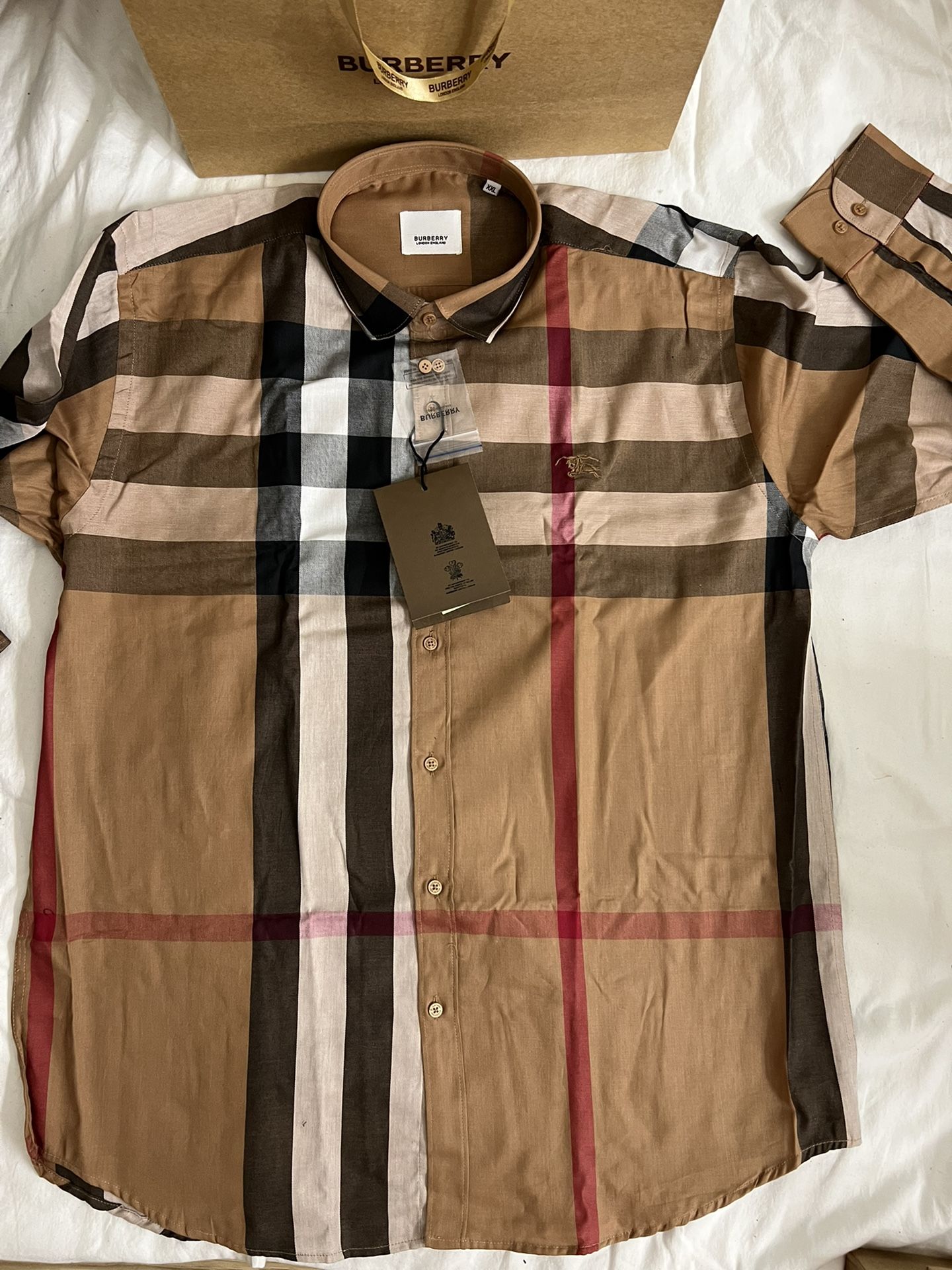 Burberry Men’s Shirt Size XXL