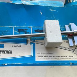New Craftsman 1/2 Inch Torque Wrench