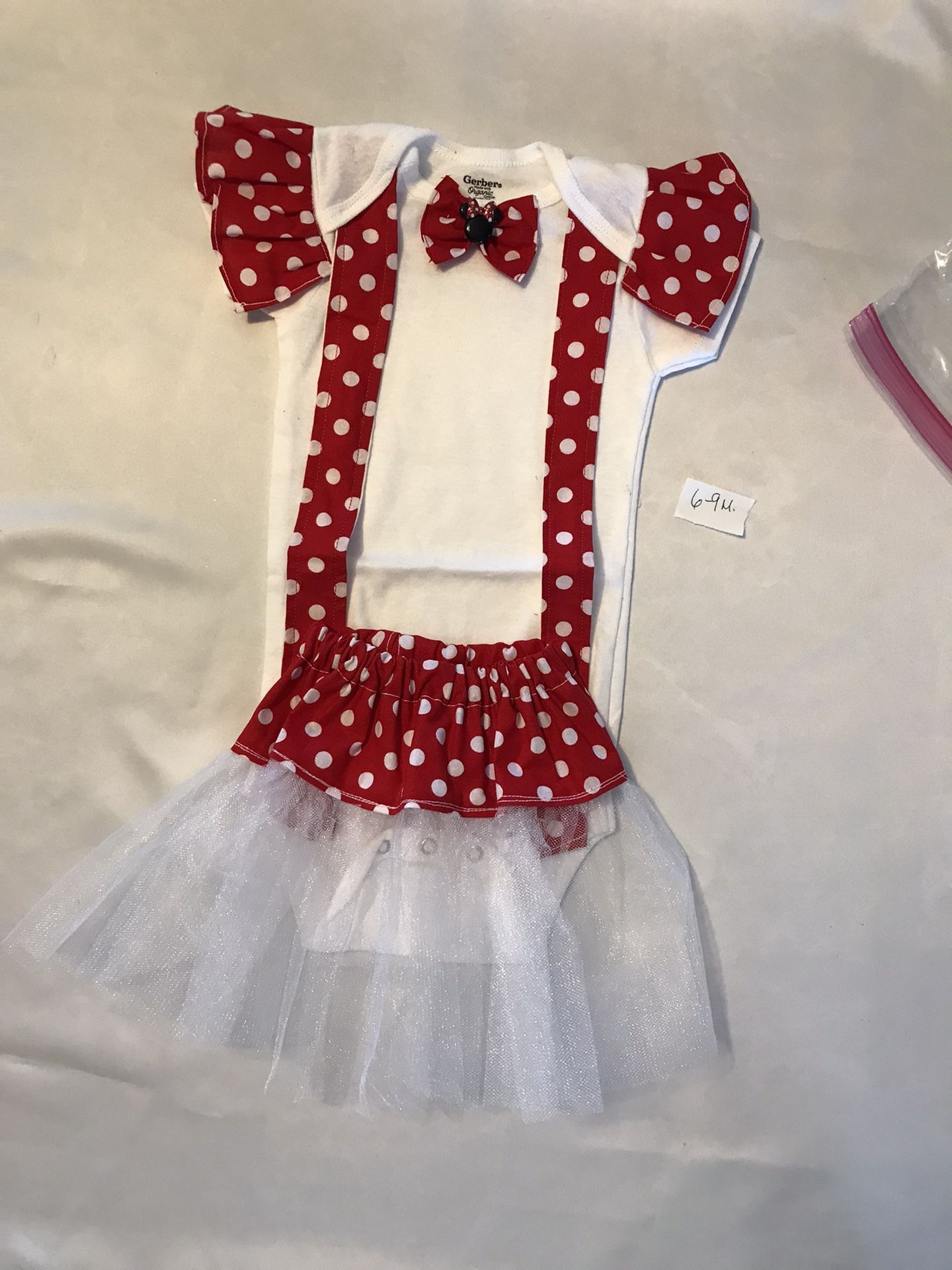 Custom Baby Onesie With Tutu 6-9 Months