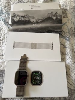 Apple Watch Ultra 3 49mm natural titanium