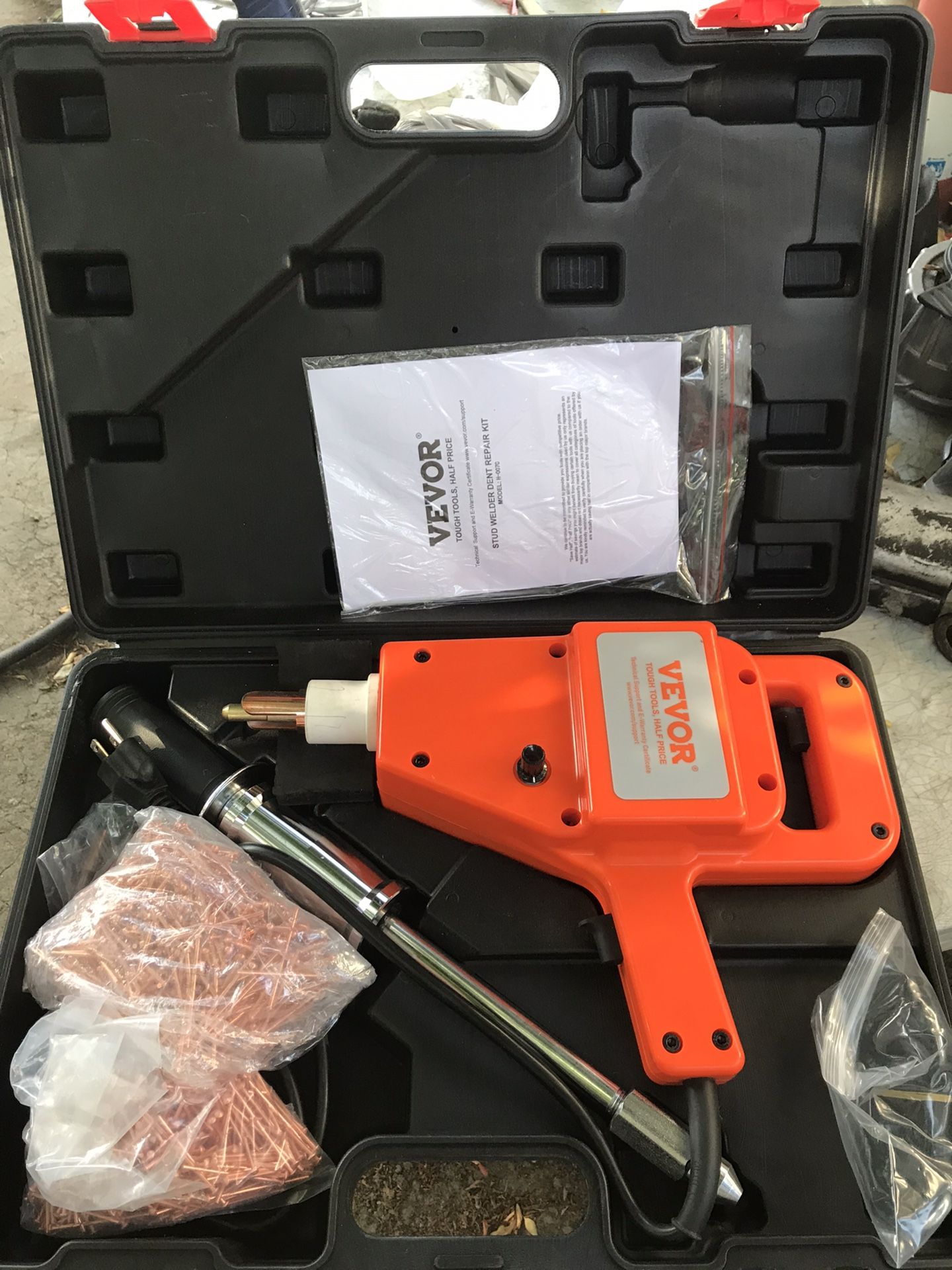 VEVOR Auto Body Dent Repair Kit Stud Welder Kit 800VA Stud Dent Puller Spot