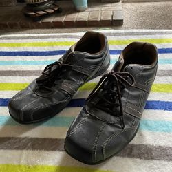 Ecco Men Black Leather Shoes for Sale in Beaumont, CA - OfferUp