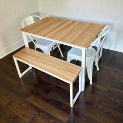 Small Table And Benches