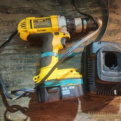 14 Volt Dewalt Drill and Charger