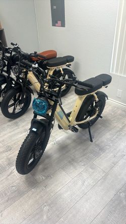 55 down on moped style ebike - stepthru electric bike