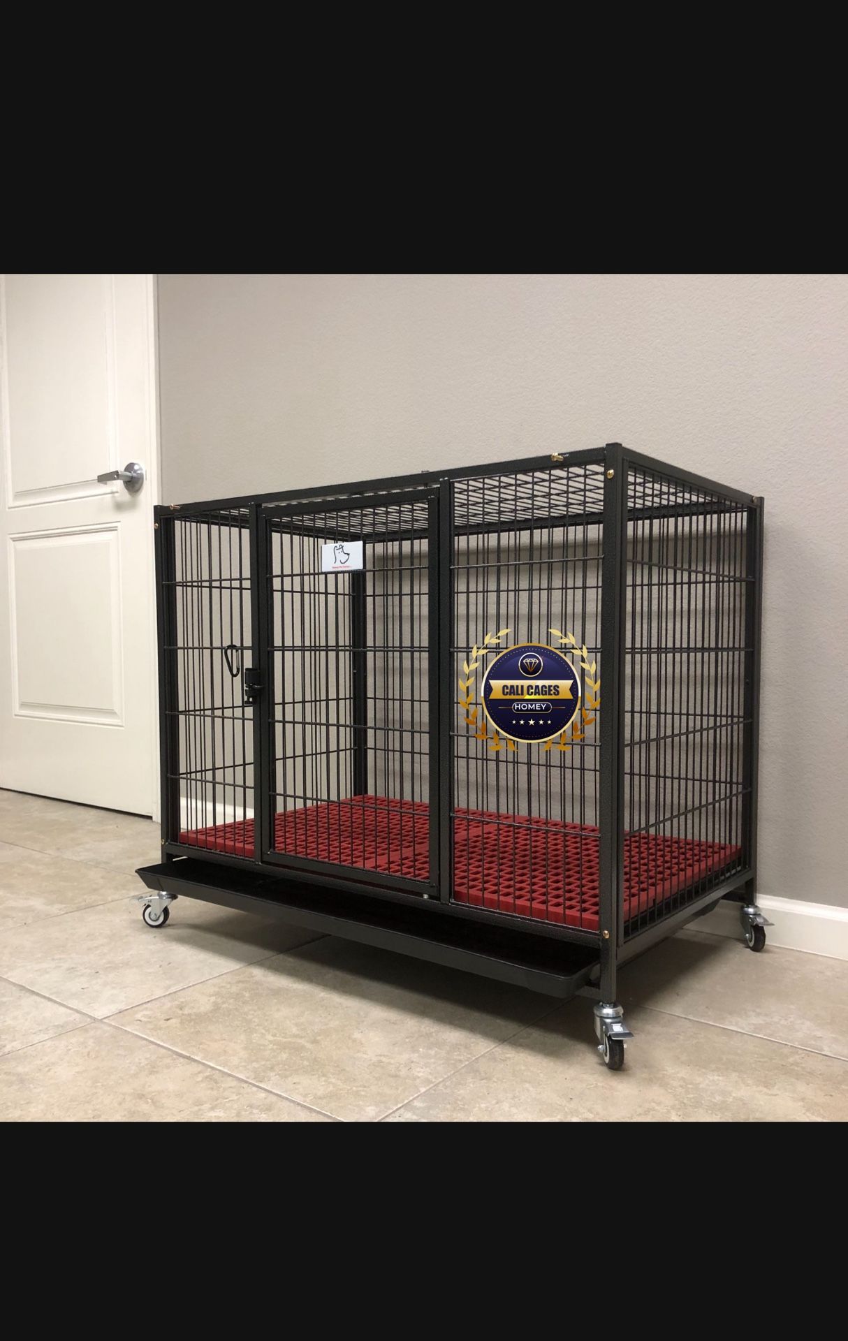 Dog Cage Kennel Size 37” Medium With Grid And Tray New In Box 📦 