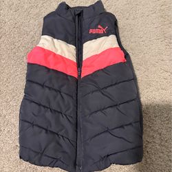 Puma Girls Puffer Vest. Size S . Great Condition