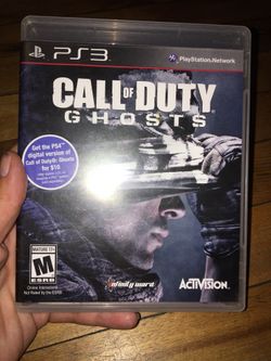 PS3 cod ghosts