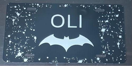 Laser Engraved License Plate
