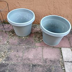 3 Large Planting Pots Package Deal 