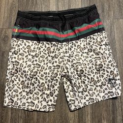 Stussy Swim Trunks Shorts Size Medium Gucci Supreme