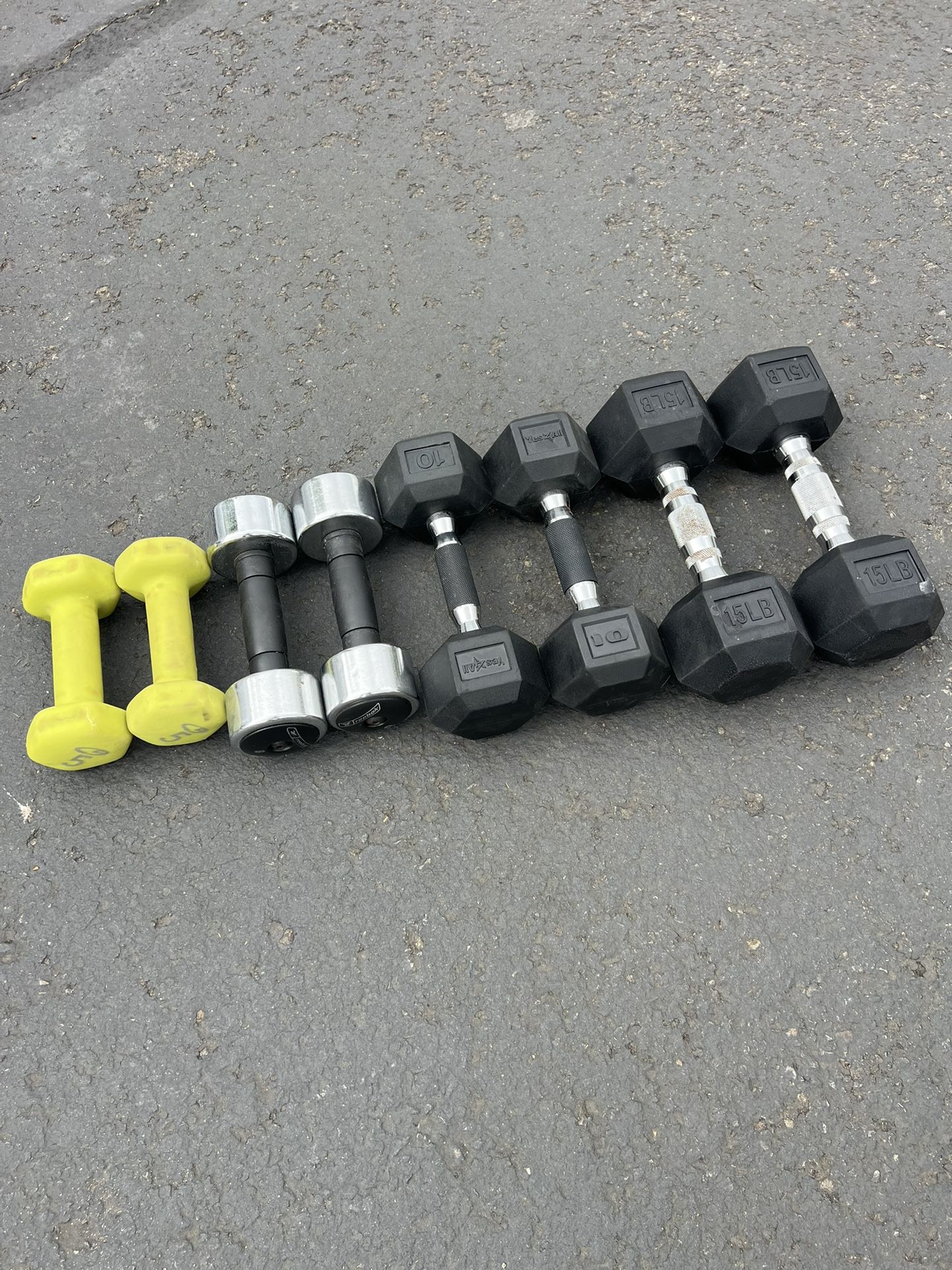 76lbs Dumbbell Set