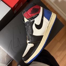 Jordan 1 Union Fragment Varsity Red Size 8.5