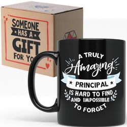 Gifts and LOLs Thank You Principal Gift - School Principal Mug - Principal Appreciation Gifts for Men or Women - Birthday, Retirement, End of Year