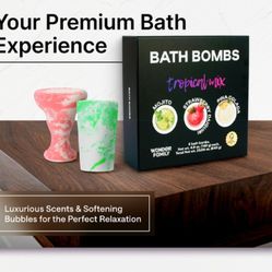6 Pack XL Bath Bombs $15
