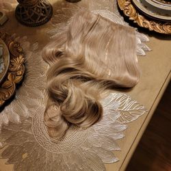 Dark Blonde Halo  Extension 