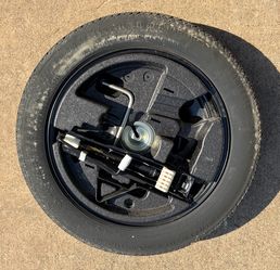 Continental 17” temporary spare tire with jack kit