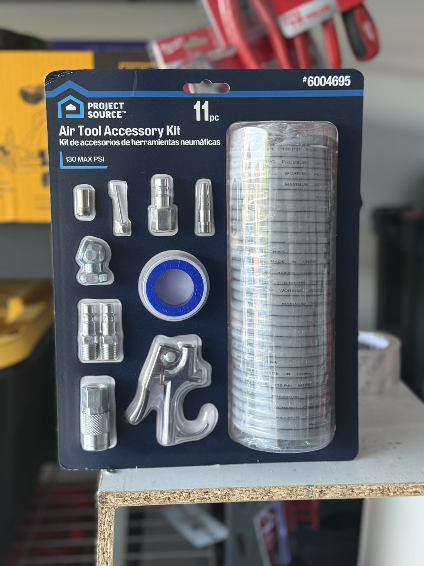 Air Tool Accessory Kit 14 pc  130 psi 