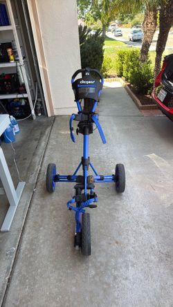 Golf push cart