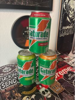 Gatorade Throwback Cans