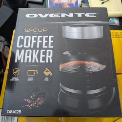 Ovente 12 Cup Coffee Maker - New